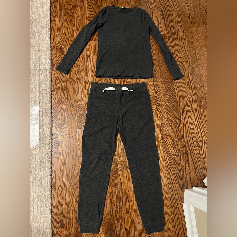 J.Crew thermal lounge set size XS